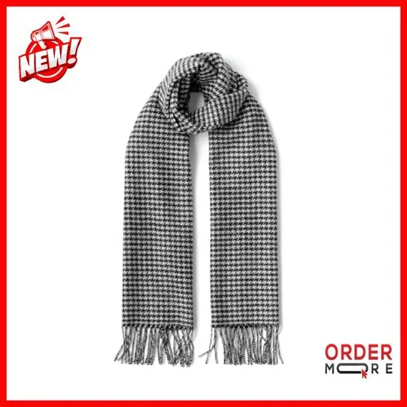 100% Pure Cashmere Winter Scarf 66 x 12 Soft Pill-Resistant